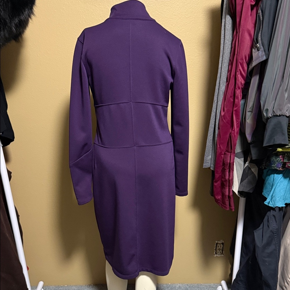 Elegant Athleta Purple Women's Dress